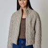 Outerwear DH New York | Aspen Sweater Jacket Mushroom