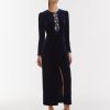 Dresses/Jumpsuits Saloni | Jinx-C Dress Black