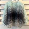 Sweaters Maiami | Gradient Fade Big Cardigan Soft Fall