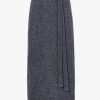 Bottoms Proenza Schouler | Zadie Wrap Skirt Grey Melange