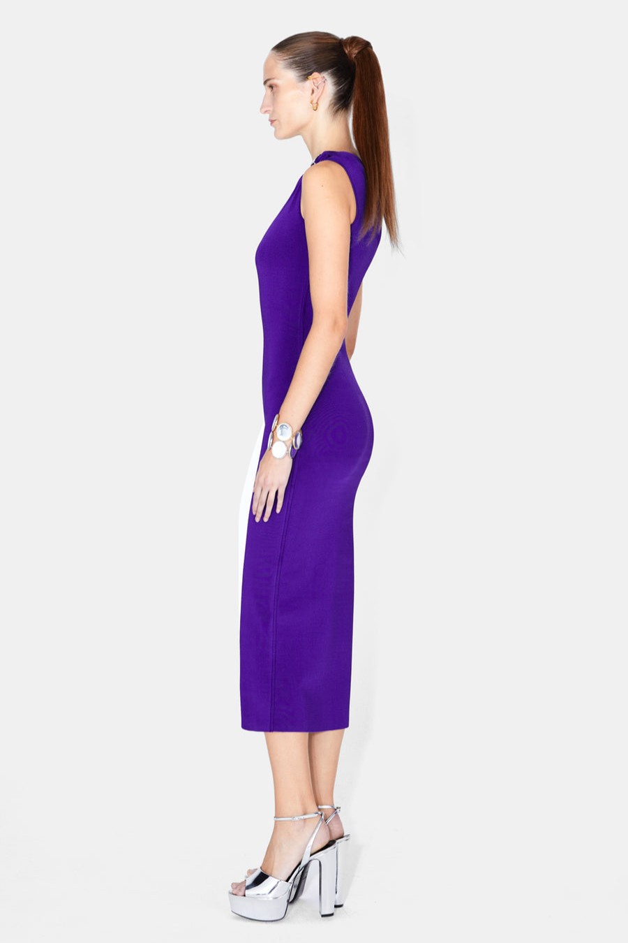 Dresses/Jumpsuits Galvan London | Skye Dress Purple