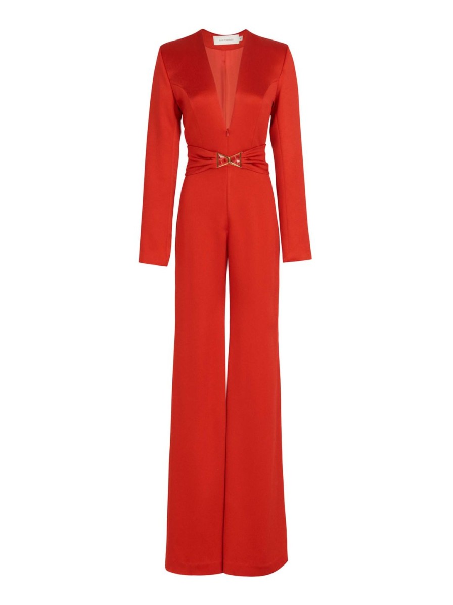 Dresses/Jumpsuits Silvia Tcherassi | Taboa Jumpsuit Rouge