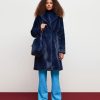 Outerwear Apparis | Stella Plant-Based Fur Jacket Blackberry