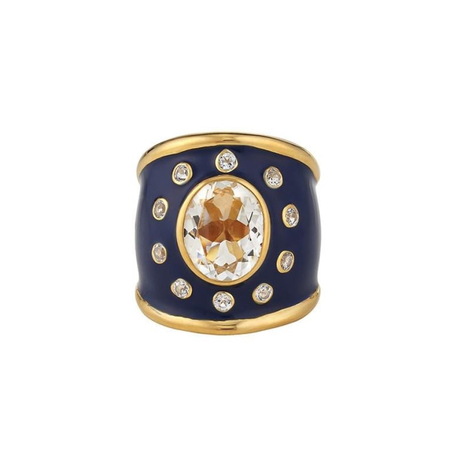 Accessories ASHA Rings | Asha Trunk Show Cigar Band Ring