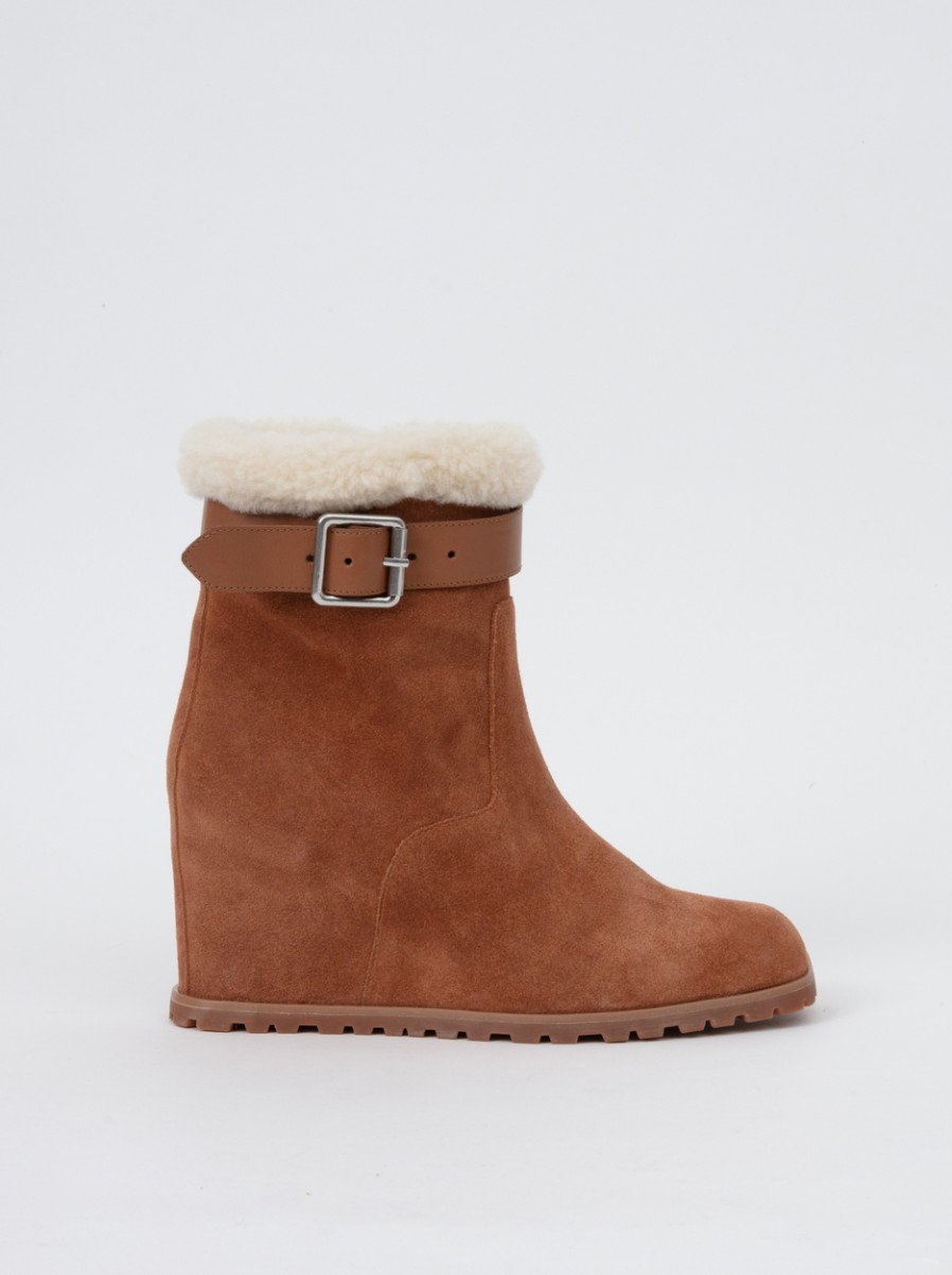 Shoes Jonathan Simkhai | Avery Shearling Wedge Boot