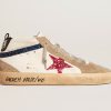 Shoes Golden Goose | Mid-Star Glitter Wave Signature Foxing