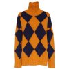 Sweaters La Double J | Argyle Sweater Navy