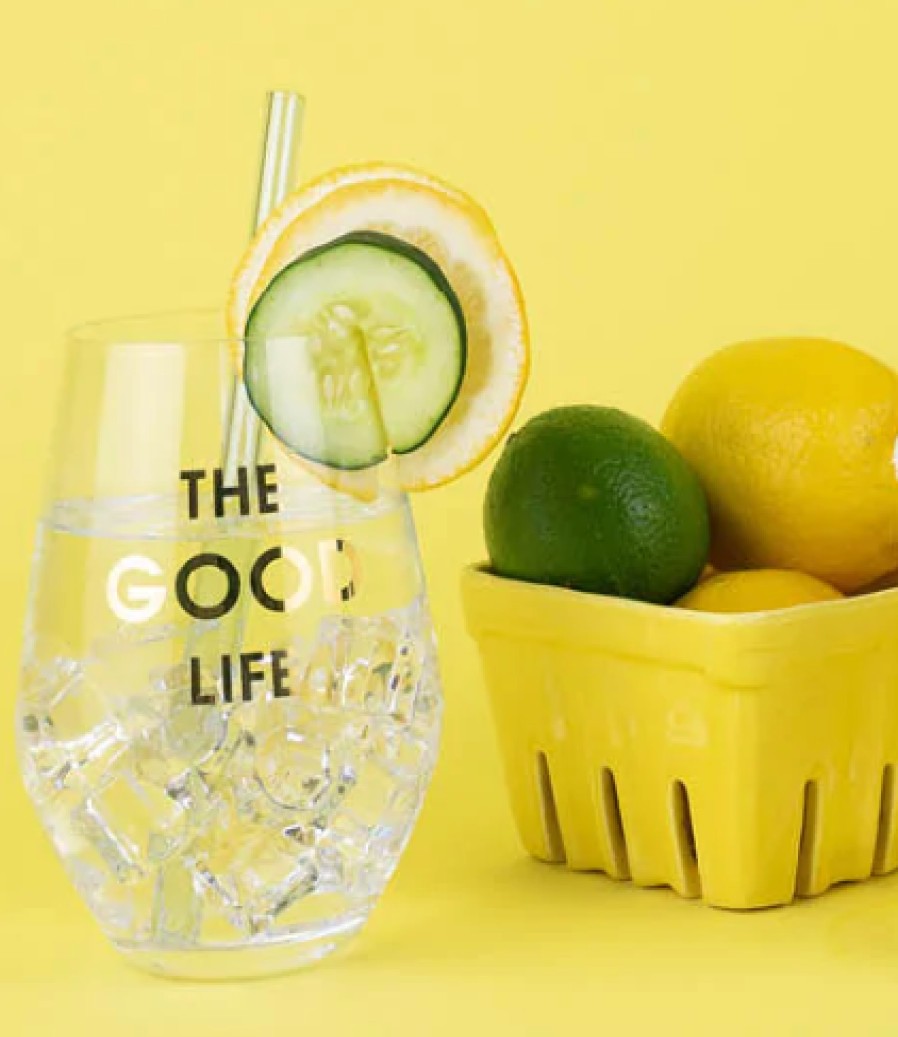 Accessories Chez Gagne Home | Chez Gagne Good Life Wine Glass