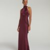 Dresses/Jumpsuits Saloni | Michelle Dress Wine