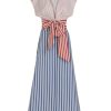 Dresses/Jumpsuits Silvia Tcherassi | Toledo Dress Multi Stripe