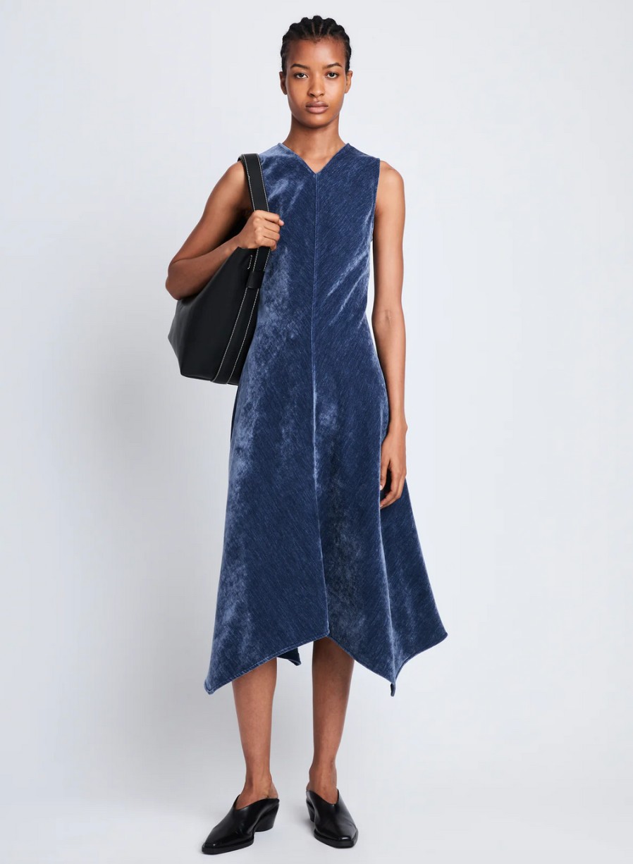 Dresses/Jumpsuits Proenza Schouler | Layla Dress Steel Blue