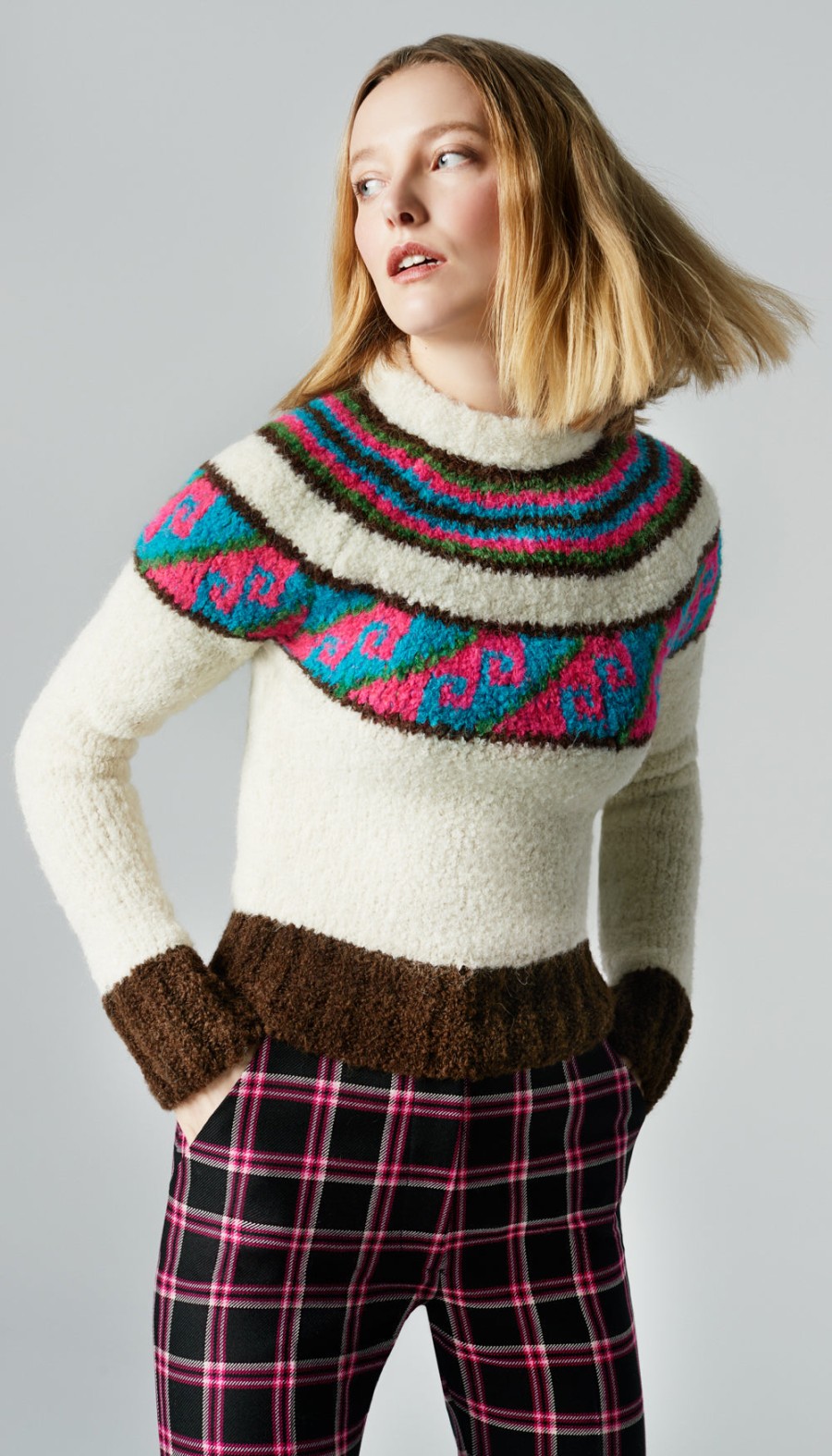 Sweaters Smythe | Lopi Sweater Birch Multi