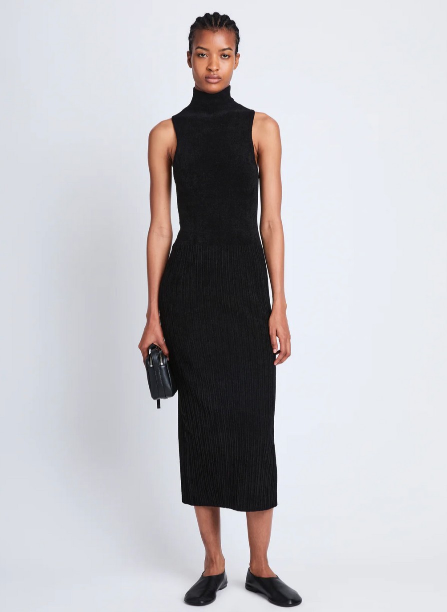 Dresses/Jumpsuits Proenza Schouler | Dylan Turtleneck Dress Black