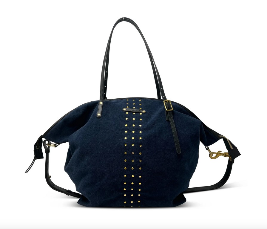 Accessories Kempton & Co. Cross Body | Washed Navy Canvas Crossbody