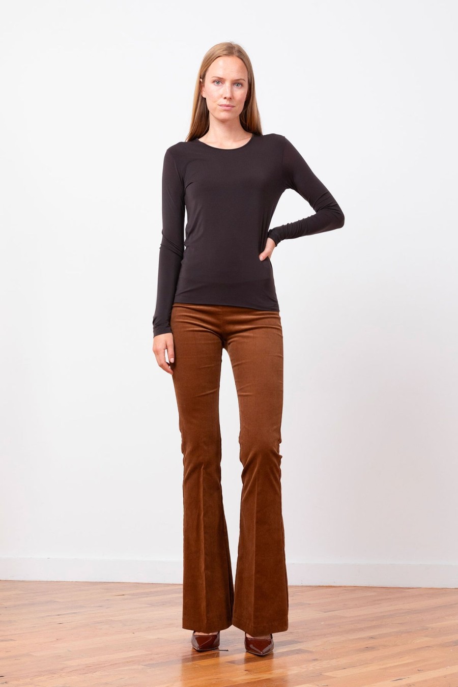 Bottoms Avenue Montaigne | Bellini Cord Pant Cognac