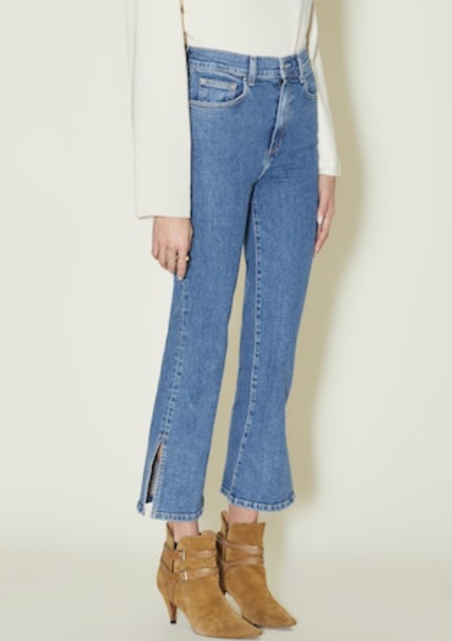 Bottoms Le Jean | Stella Crop Flare Desert