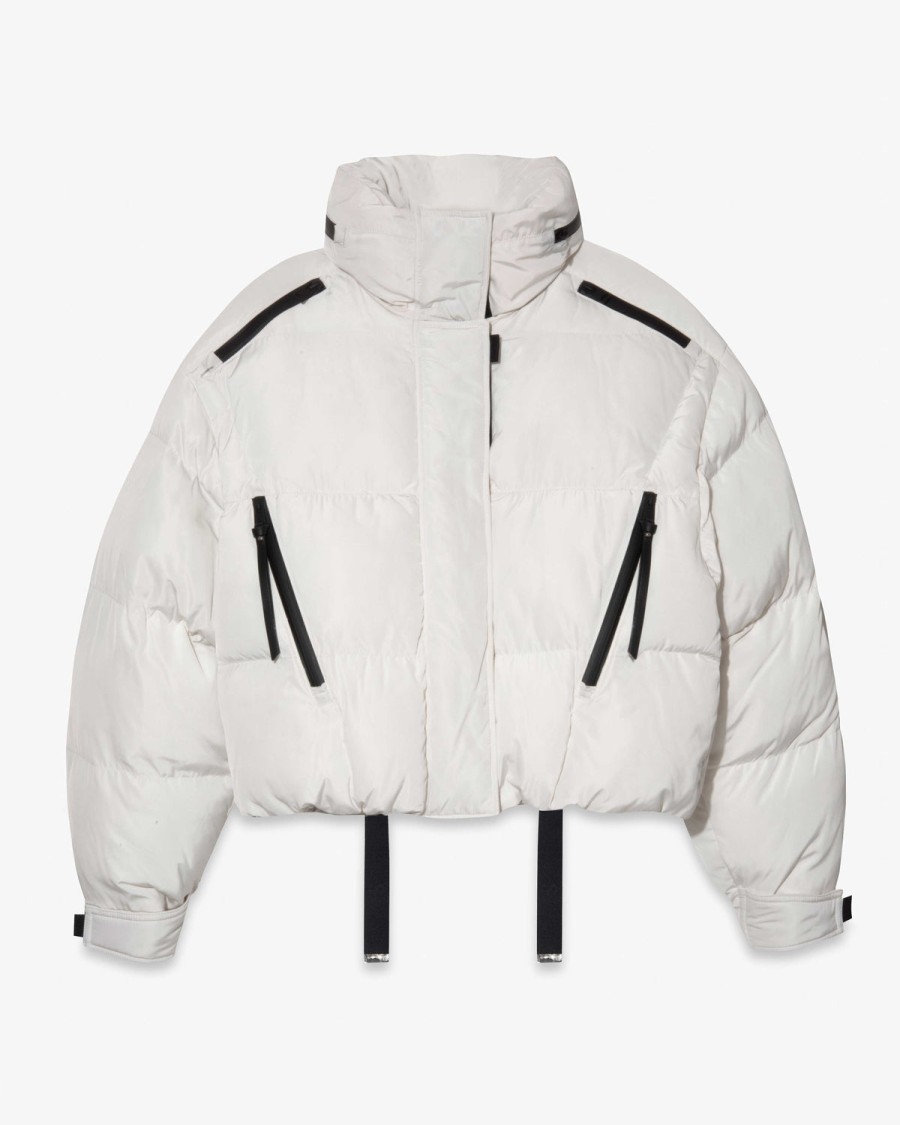 Outerwear Shoreditch Ski Club | Diana Puffer Jacket Oyster White