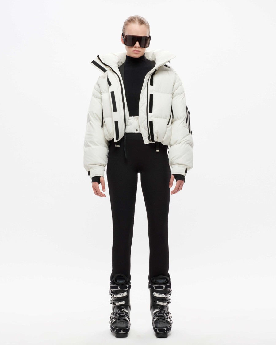 Outerwear Shoreditch Ski Club | Diana Puffer Jacket Oyster White