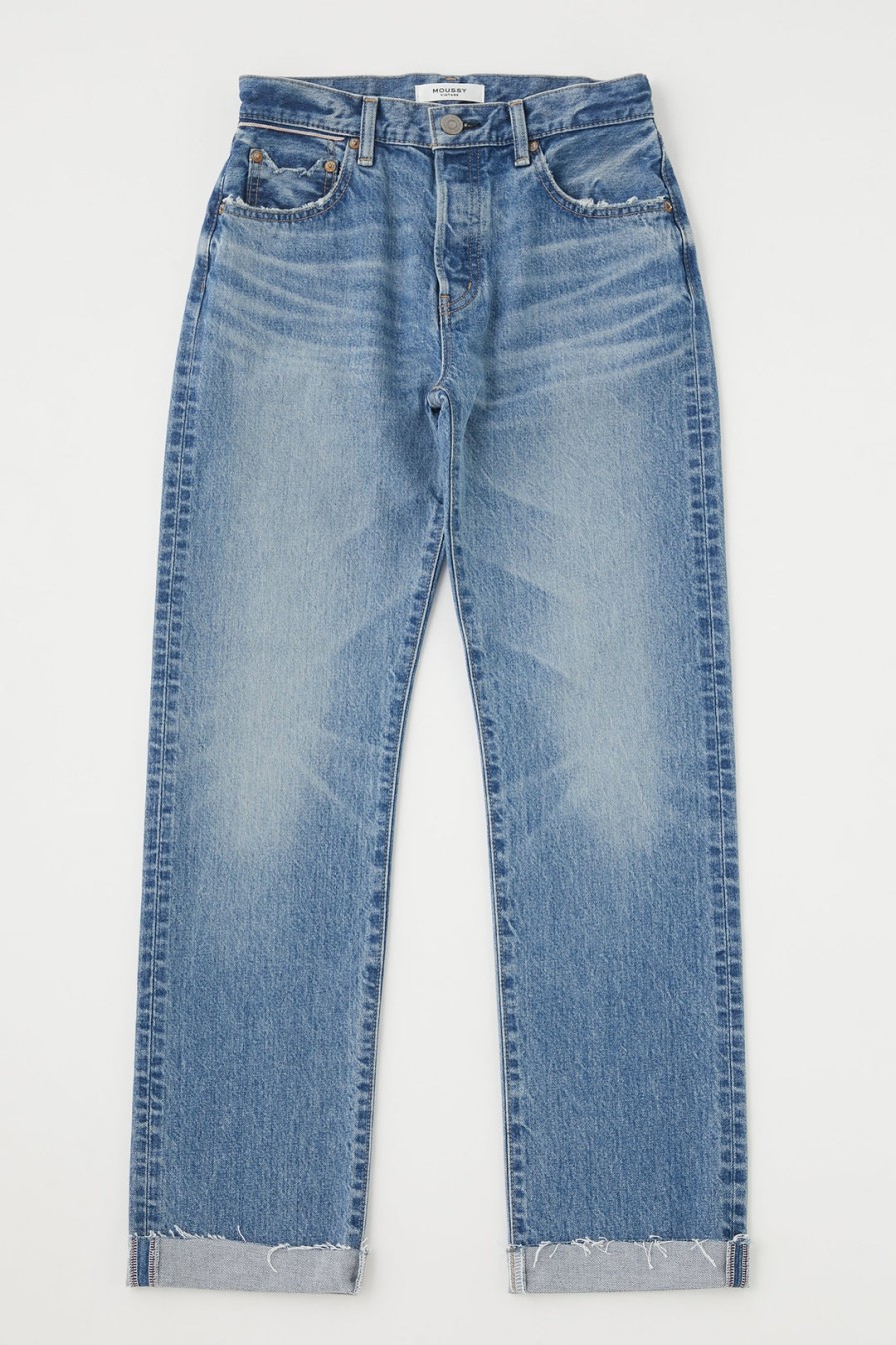 Bottoms Moussy | Seagraves Straight Light Blue