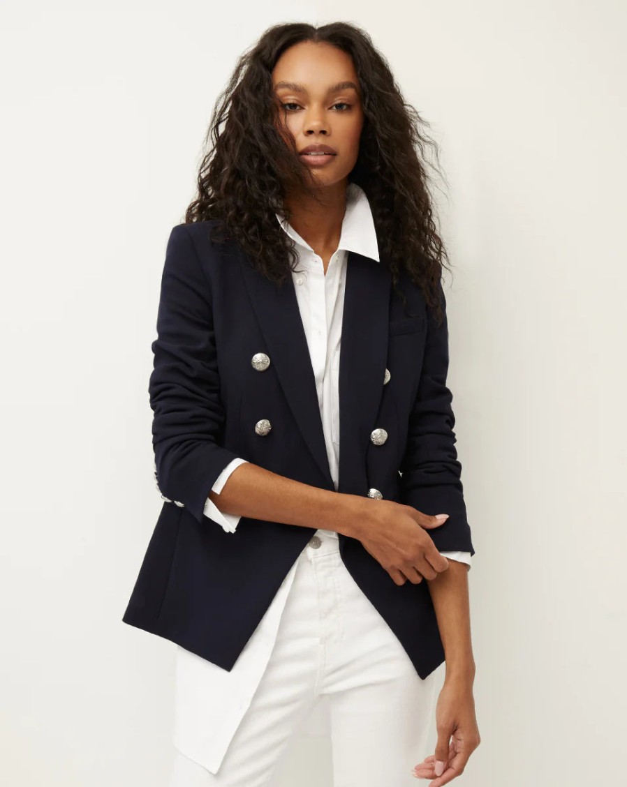 Outerwear Veronica Beard | Miller Dickey Jacket Navy