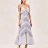 Dresses/Jumpsuits Alexis | Nadinee Dress Stone Blue