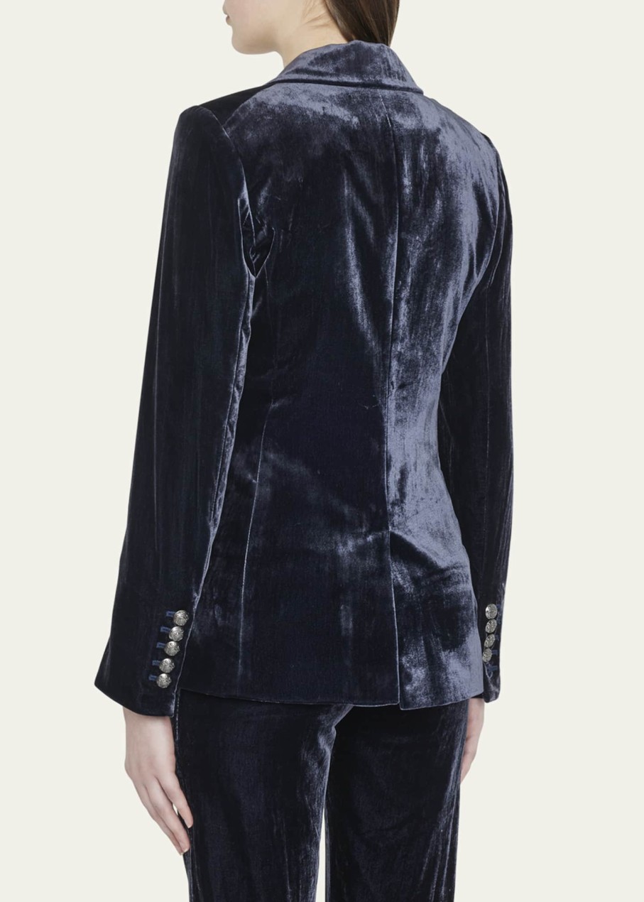 Outerwear Veronica Beard | Gaya Dickey Jacket Navy