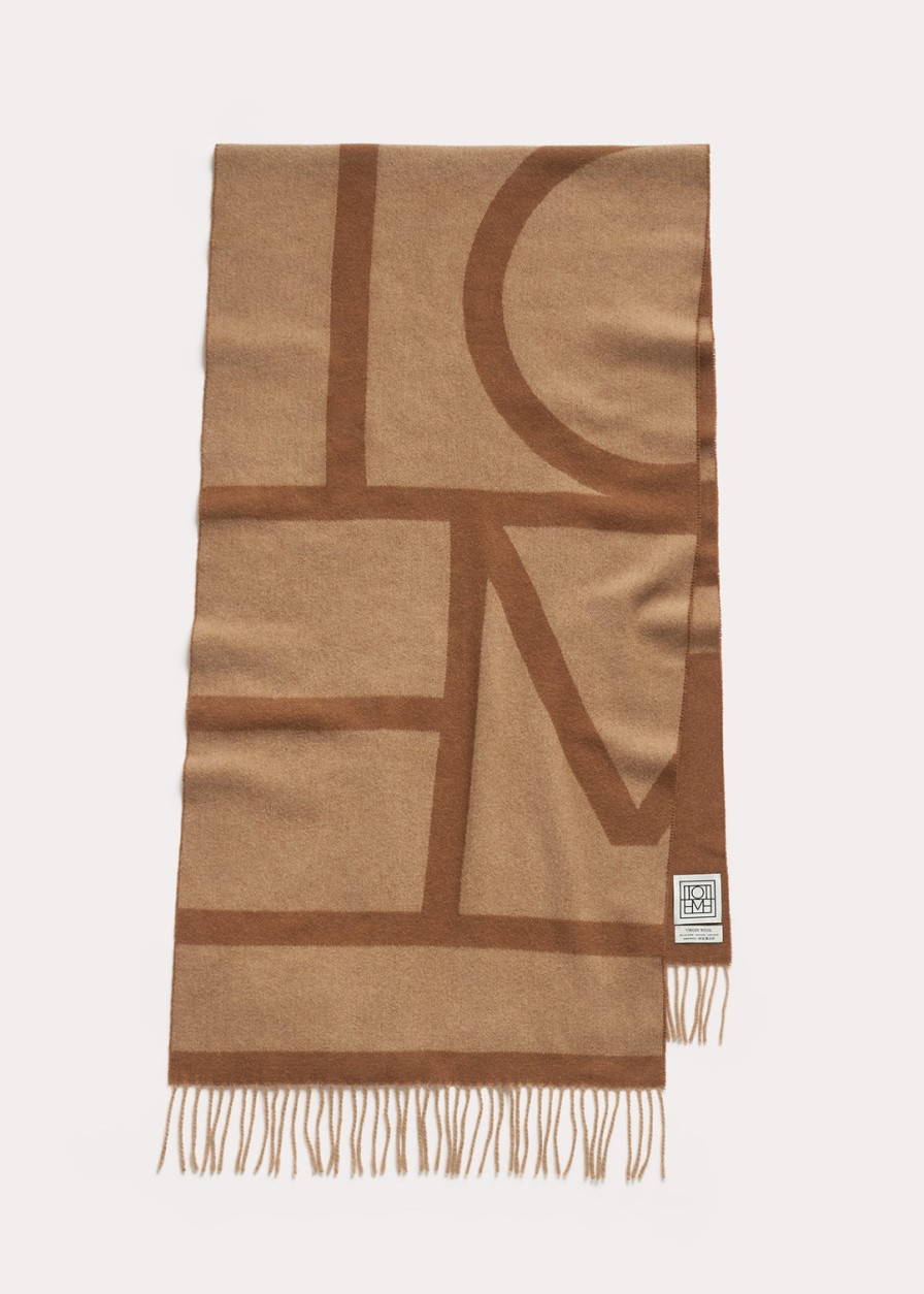 Accessories Toteme Scarves | Jacquard Wool Scarf