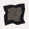 Accessories Toteme Scarves | Centered Monogram Silk Scarf