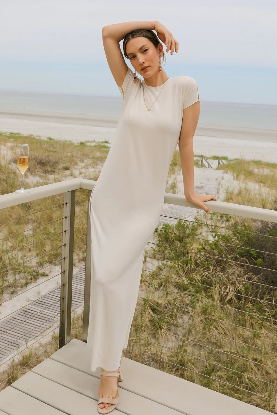 Dresses/Jumpsuits KADA | Infinity Tee Maxi Dress