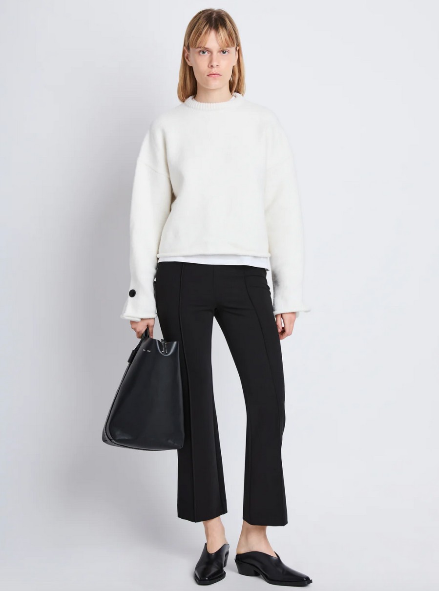 Bottoms Proenza Schouler | Marta Pant Bi Stretch Crepe Black