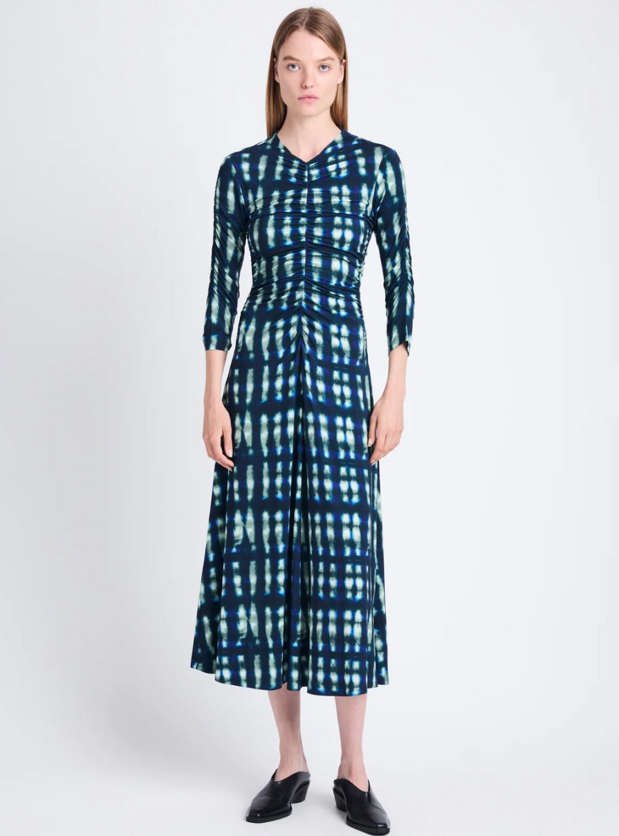 Dresses/Jumpsuits Proenza Schouler | Natalee Dress Sage Multi