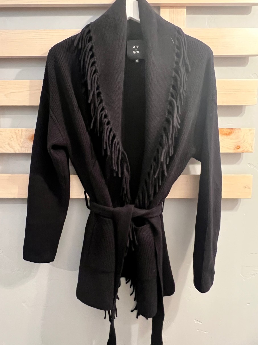 Sweaters Après Cashmere | Fringe Cardigan