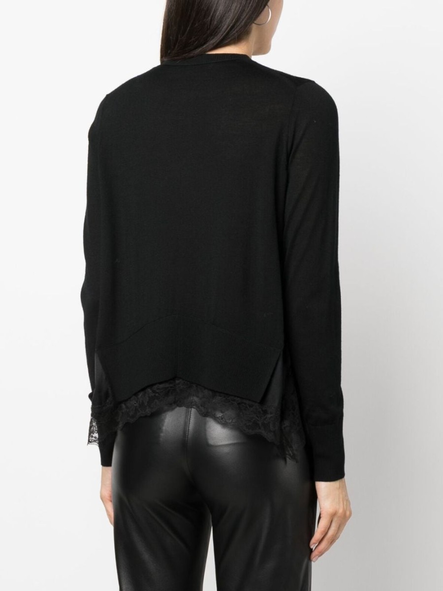 Sweaters Dorothee Schumacher | Derek Lam - 10 Crosby Delicate Merino Cardigan | Perch Black