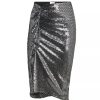 Bottoms Perch | Dolene Skirt Silver