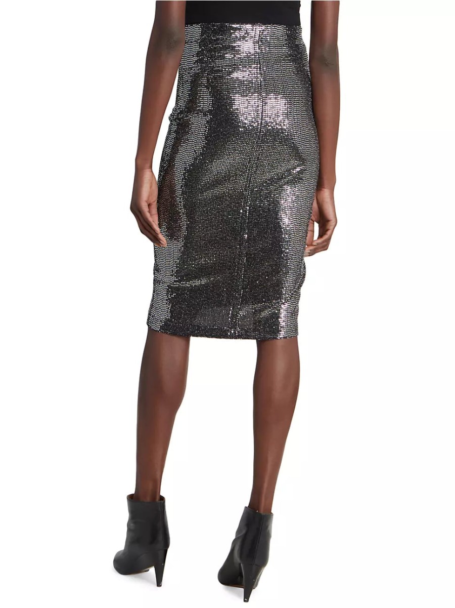 Bottoms Perch | Dolene Skirt Silver