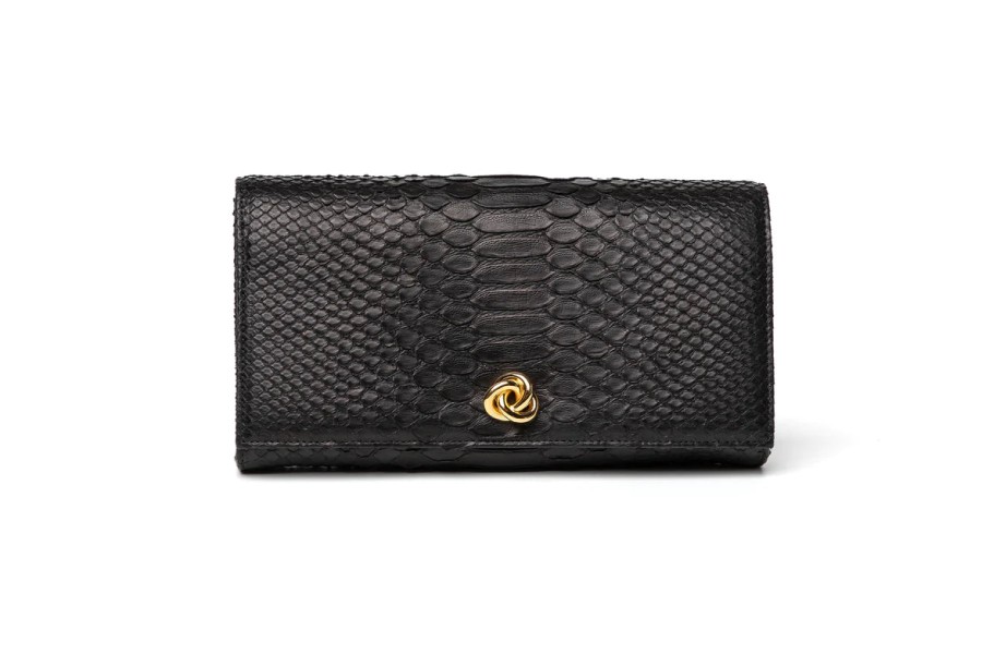 Accessories Michelle Wilhite Clutches | Olivia Python Clutch