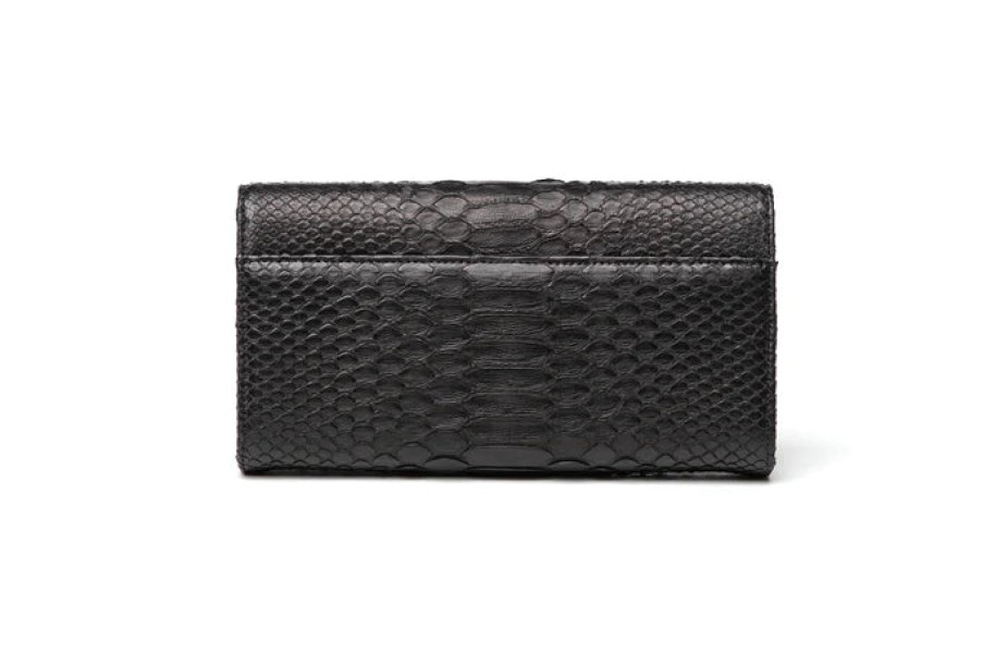 Accessories Michelle Wilhite Clutches | Olivia Python Clutch