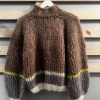 Sweaters Maiami | Mohair New Pullover Colour Block Neon Country