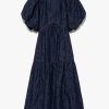 Dresses/Jumpsuits Frame | V-Neck Puff Sleeve Maxi Dress